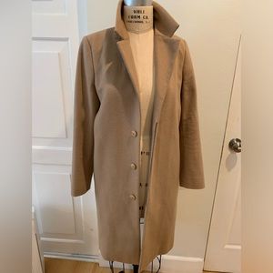 A.P.C. Tan Wool Coat Color: Tan | Size: 34